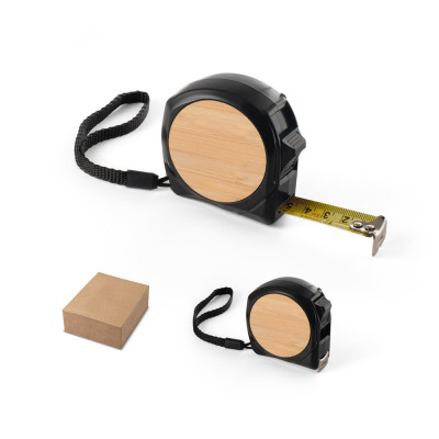 ODENSE V. Fita métrica de 5 m em ABS reciclado (100 rABS) e bambu